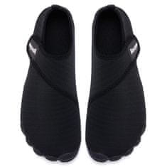 Nikcorp Cipele za vodu barefoot brzo sušeće, za plažu, plivanje i sportove na vodi, protuklizne, s drenažom, crne 36