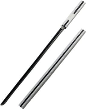 Nikcorp Katana mač za cosplay Sasuke 95 cm, siguran rekvizit od PU pjene s koricama, idealan za Halloween, LARP i kostim ninje