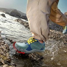 Nikcorp Dječje cipele za vodu i plažu za zaštitu od ježinaca, brzo sušenje, neklizajući potplat, za plivanje, plave, vel. 30