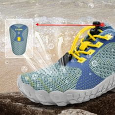 Nikcorp Dječje cipele za vodu i plažu, zaštita od ježinaca i kamenja, brzo sušenje, protuklizni potplat, plave, vel. 29 EU