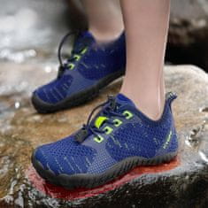 Nikcorp Cipele za vodu dječje za plažu i plivanje, zaštita od ježinaca i kamenja, protuklizni potplat, brzo sušeće, tamnoplave 29 EU