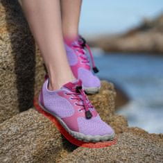 Nikcorp Dječje cipele za vodu i plažu, zaštita od ježinaca i kamenja, brzo sušenje, neklizajući potplat, ljubičaste, 33 EU