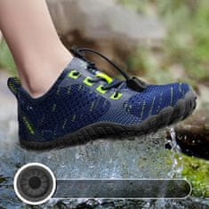 Nikcorp Cipele za vodu dječje za plažu i plivanje, zaštita od ježinaca i kamenja, protuklizni potplat, brzo sušeće, tamnoplave 29 EU