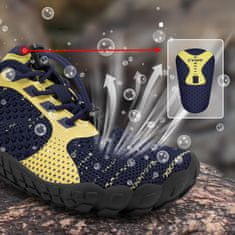 Nikcorp Cipele za vodu dječje za plažu i plivanje, zaštita od ježinaca i kamenja, protuklizni potplat, brzo sušenje, tamnoplave 33 EU