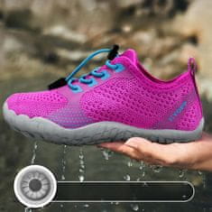 Nikcorp Dječje cipele za vodu za plažu i plivanje, zaštita od ježeva i kamenja, brzo sušenje, neklizajući potplat, roze 30 EU