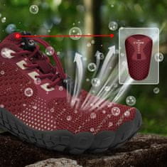 Nikcorp Dječje cipele za vodu i plažu, zaštita od ježinaca i kamenja, brzo sušenje, protuklizni potplat, bordo, vel. 28