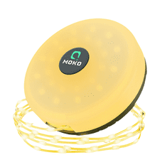 Nikcorp 4u1 LED lampa za kampiranje s powerbankom, 10m svjetleća girlanda na uvlačenje, 8 načina, magnet, vodootporna