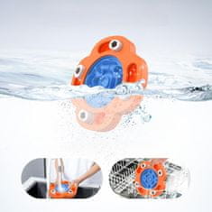 Nikcorp Zdjela za pse za sporo hranjenje, interaktivna puzzle igračka za mentalnu stimulaciju, s vakuumskim čepom, protuklizna, narančasta