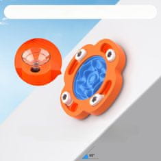 Nikcorp Zdjela za pse za sporo hranjenje, interaktivna puzzle igračka za mentalnu stimulaciju, s vakuumskim čepom, protuklizna, narančasta