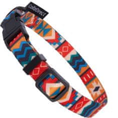 Nikcorp Ogrlica za pse, najlonska, podesiva, s kopčom, za svakodnevne šetnje i plivanje, opseg vrata 30-37 cm, šarena