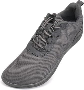 Nikcorp Ženske bose cipele za prirodno hodanje, prozračne i lagane tenisice za trčanje i svaki dan, fleksibilne, sive, vel. 42 EU