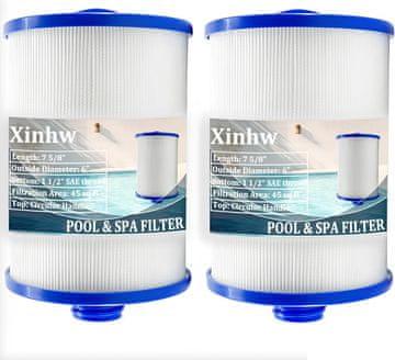 Nikcorp Filtarski uložak za bazen i spa, 3,9 m², za kristalno čistu vodu, kompatibilan s 6CH-940, FC-0359, PWW50P3, 150x241 mm