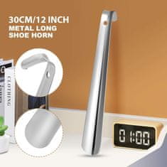 Nikcorp Žlica za cipele set 2 komada, dugačka 30,5 cm, nehrđajući čelik, ergonomski oblik za lako obuvanje bez saginjanja