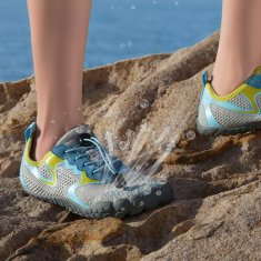 Nikcorp Dječje barefoot cipele za bosonogo hodanje, prozračne i fleksibilne za planinarenje, vodu i sport, vel. 32 EU, sive