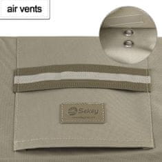 Nikcorp Navlaka za suncobran vodootporna 160x62 cm, Oxford 600D tkanina s UV zaštitom, teleskopska šipka, za vrt i terasu, smeđa