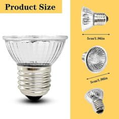 Nikcorp Set 4x grijaća žarulja za terarij 75W, UVA/UVB lampa za gmazove i vodozemce, E27 navoj, potiče sintezu D3 vitamina