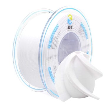 Nikcorp Filament za 3D printer PETG visoke čvrstoće, za FDM ispis, otporan na udarce i bez mirisa, bijeli, 1 kg, 1,75 mm