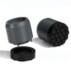 Nikcorp Antivibracijske podloge za perilicu rublja, set 4 kom, protuklizne s vakuumskim čašicama za smanjenje buke i vibracija, sive