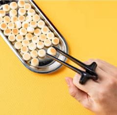 Nikcorp Štapići za grickalice za prste, za čiste ruke i ekran, ergonomski dizajn za gamere i korisnike mobitela, set 5 komada