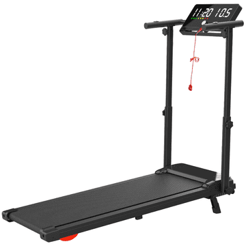 Nikcorp Traka za trčanje električna sklopiva za kućnu upotrebu, 12 km/h, nagib, Bluetooth zvučnici, aplikacija FitShow, daljinski
