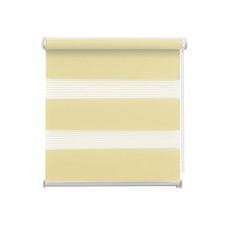 Nikcorp Dvostruka rolo zavjesa za prozore bez bušenja, s regulacijom svjetla, dan-noć, Klemmfix montaža, bež, 110 x 130 cm