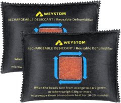 Nikcorp Odvlaživač zraka višekratni 2x500g sa silikonskim gelom, indikator vlage, brza reaktivacija u mikrovalnoj, za ormare i sefove