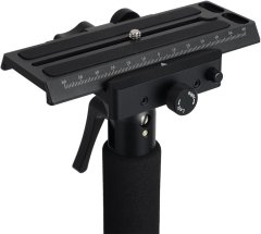 Nikcorp Stabilizator za kameru 3u1, monopod i stativ za VDSLR i fotoaparate, karbonska vlakna, nosivost 4,5 kg, crni