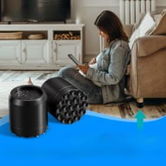 Nikcorp Antivibracijski podlošci za namještaj, protuklizni s vakuumskim čašicama za perilicu rublja i sušilicu, 12 komada, crni