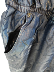 Nikcorp Ženski kombinezon bez rukava za ljeto, udoban i prozračan, elegantan za izlaske i putovanja, plavi, veličina 36