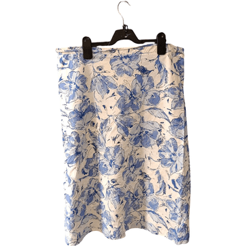 Nikcorp Midi suknja od pamuka za udobnost i eleganciju, prozračna i lagana za tople dane, lepršavi kroj, plava, veličina 27