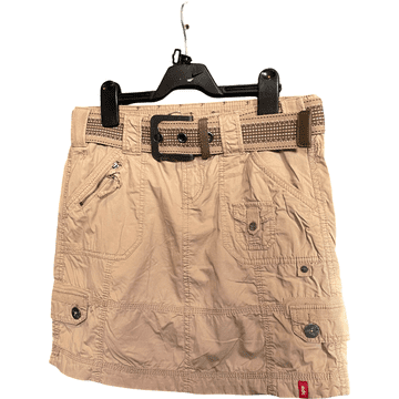 Nikcorp Midi suknja lagana i prozračna za cjelodnevnu udobnost, elegantan lepršavi kroj za posao i slobodno vrijeme, smeđa, 34