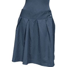 Nikcorp Midi suknja udobna i elegantna za svaki dan, prozračni materijal za ljeto, lepršavi kroj, crna, veličina 40