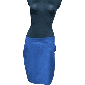 Nikcorp Midi suknja za elegantan i udoban stil, prozračna i lagana za tople dane, univerzalni kroj za posao i slobodno vrijeme, plava, 48