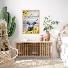 Nikcorp Smiješna slika na platnu za kupaonicu, vodootporna dekoracija, minimalistički dizajn bez okvira, 60x90 cm