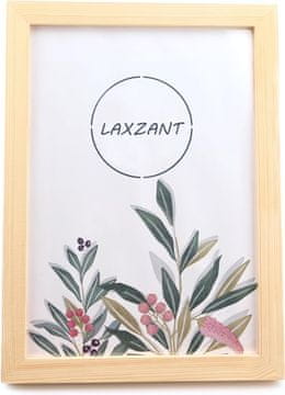 Nikcorp Drveni okvir za slike A4 od borovine, elegantan i izdržljiv za stol ili zid, prirodna boja drva, 32x22 cm