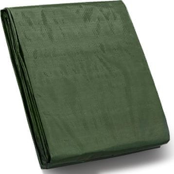 Nikcorp Izdržljiva cerada 4x5m, vodootporna zaštitna folija za krov, terasu, vrt, otporna na UV zrake i plijesan, 100g/m², zelena