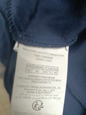 Nikcorp Ženski kombinezon kratkih rukava za ljeto, udoban i lagan, prozračni materijal, ležerni kroj, tamnoplavi, veličina 40