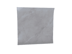 Nikcorp Samoljepljive naljepnice za pločice, vodootporne zidne obloge za kuhinju i kupaonicu, efekt bijelog mramora, 30x30 cm, 24 kom