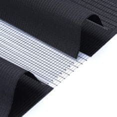 Nikcorp Dvostruka rolo zavjesa dan-noć za montažu bez bušenja, s podesivim nosačima za prozore, crna, 60 x 150 cm