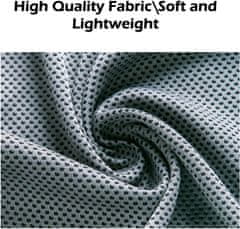 Nikcorp Sportski ručnik za hlađenje, set 3 kom, brzo sušenje i super upijanje, idealan za trening, teretanu, jogu, sivi/rozi/plavi 30x90cm