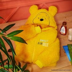 Nikcorp Kigurumi za djecu medo, topli jednodijelni kombinezon pidžama, udoban kostim s kapuljačom, za 9-10 godina, žuti