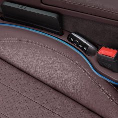 Nikcorp Organizator za auto sjedala, 2 kom, smeđi, 41x6,5 cm, punilo za prostor između sjedala, sprječava ispadanje predmeta