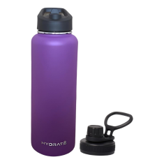 Nikcorp Termo boca od nehrđajućeg čelika s dvostrukom stijenkom, za tople i hladne napitke, nepropusna, ljubičasta 1,2 L