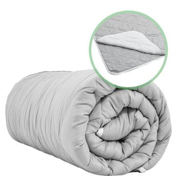 Nikcorp Dvodijelni cjelogodišnji poplun za alergičare, mekani i prozračni, s regulacijom topline, antialergijski, 135x200 cm