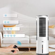 Nikcorp Prijenosni klima uređaj 4u1 za hlađenje, odvlaživanje i ventilaciju, s funkcijom protiv komaraca, 100W, spremnik 18L, bijeli