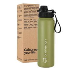 Nikcorp Termos boca 750 ml od nehrđajućeg čelika, nepropusna s bravom za zaključavanje, BPA free, za tople i hladne napitke, zelena