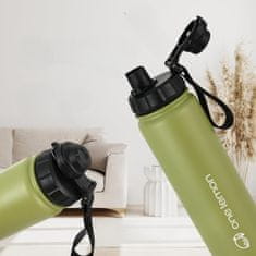 Nikcorp Termos boca 750 ml od nehrđajućeg čelika, nepropusna s bravom za zaključavanje, BPA free, za tople i hladne napitke, zelena