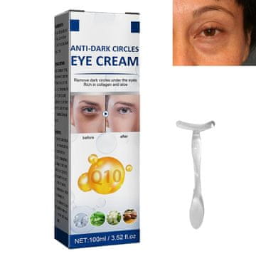 Nikcorp Krema od jasmina protiv bora i podočnjaka, s kolagenom i alojom za njegu i hidrataciju osjetljive kože oko očiju, 100 ml