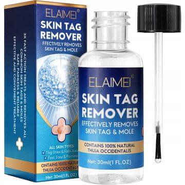 Nikcorp Snažan tekući serum za uklanjanje bradavica i fibroma, 2x30ml, prirodni biljni ekstrakti za bezbolno uklanjanje na licu i tijelu