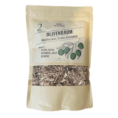 Nikcorp Drveni iverak masline za roštilj i dimljenje, bogata aroma dima, za sve vrste roštilja i pušnica, 1,7 L